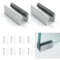 Produktbild: Glasschiebetür Bodenführung - Glastür Zubehör - Aluminiumlegierung Führungsrolle