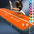 Produktbild: VENDOMNIA Airtrack Matte, 10/20cm hohe aufblasbare Gymnastikmatte in Länge 1/2/3/4/5/6/7/8 m, mit elektrischer Pumpe & Tasche, Tumbling Matte, Turnmatte, Trainingsmatte, Fitnessmatte, Sportmatte,Yoga