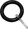 Produktbild: GARDINIA Gardinenring Kunststoff mit Faltenlegehaken, Gardinen, (1-St), Serie Spannstange Ø 23/26 mm