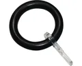 Produktbild: Gardinenring für Korfu schwarz Ø 28 mm/Ø 25 mm/Ø 26 mm/Ø 27 mm 10 Stk.