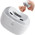 Produktbild: Elektrischer Nagelknipser Kinder Senioren LED Licht kabellos 3 in 1