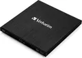 Produktbild: Verbatim Externer Blu-ray Brenner 43890 | USB 3.0 | Slimline | BDXL | M-DISC | inkl. 25GB Blu-ray Disc | Schwarz