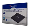 Produktbild: Verbatim External Slimline USB 3.0 Blu-ray-Brenner - Schwarz