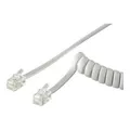 Produktbild: Goobay Telefonhörer-Spiralkabel 2m,ws,St/St 50246