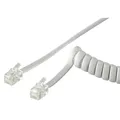 Produktbild: Wentronic TEL MODU SPIRAL 2m RJ10 WEISS/WHITE Telefonhö # 50246