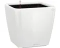 Produktbild: Pflanzkübel Lechuza Quadro 21 x 21 x H 20 cm weiß inkl. Erdbewässerungsystem Pfl