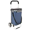 Produktbild: bremermann Einkaufstrolley Einkaufstrolley BRINKUM - 45 L Kapazität, blau, 45 l
