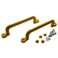 Produktbild: Handgriffe XXL 2er Set für Spielturm Kletterturm Baumhaus Haltegriffe 320 mm Neu