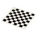 Produktbild: Schachbrett rollbar, Feld 50 mm, aus Kunststoff, schwarz creme