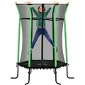 Produktbild: HOMCOM Kids Trampoline Stahl Kunststoff Ø163,5 x H190 cm