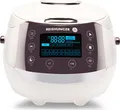 Produktbild: Reishunger Digitaler Reiskocher (860W/1,5l) Weiß, für bis zu 8 Personen, Multikocher mit 12 Programmen, Timer- und Warmhaltefunktion