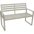 Produktbild: Bank 2-sitzer Atlanta, Aluminium Weiss