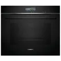 Produktbild: Siemens iQ700, Einbau-Backofen, 60 x 60 cm, Schwarz, Edelstahl HB776G1B1