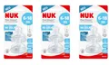 Produktbild: NUK First Choice Plus Flow Control 6 x  Silikon-Trinksauger alle Nahrungsarten