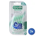 Produktbild: 3x Gum Interdentalbürsten 30 Stk. Picks Pro Medium
