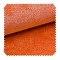 Produktbild: novely® ISSUM samtig Flauschiger Möbelstoff in 21 Farben Polsterstoff | Meterware | 1lfm (11 Orange)