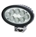 Produktbild: HELLA 1GA 996 761-001 LED-Arbeitsscheinwerfer - Oval 100 Gen. II - 12/24V - 4400lm - Anbau/geschraubt - schwenkbarer Montagebügel - Nahfeldausleuchtung - Stecker: DEUTSCH Stecker