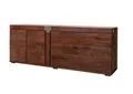 Produktbild: Massivmoebel24 Sideboard AMSTERDAM (Massivholz), Sideboard Mango 200x45x75 braun lackiert Amsterdam #30