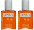 Produktbild: JOVAN Musk For Men After Shave Cologne Splash 2x 118ml Rasierwasser Moschus Duft