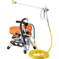 Produktbild: VEVOR Airless-Spritzgerät mit Hochdruckschlauch, 2200-W-Wandstreichpistole, 3000 PSI, 2 l/min, bürstenloser Motor im Lieferumfang enthalten, für...