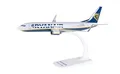Produktbild: herpa 609395 – Boeing 737-800, Ryanair Passagierflugzeug, Wings, Modell Flugzeug mit Standfuß, Flieger, Modellbau, Miniaturmodelle, Sammlerstück, Kunststoff, Snap Fit - Maßstab 1:200, Mehfarbig
