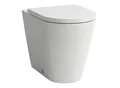 Produktbild: LAUFEN Kartell Stand-Tiefspül-WC H8233374000001 weiß LCC, spülrandlos, Form innen rund