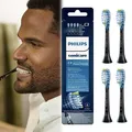 Produktbild: Philips Sonicare C3 Optimal Premium Plaque Bürstenköpfe HX9044 4/8x Schwarz Weiß
