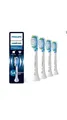 Produktbild: Philips Sonicare C3 Premium Schallzahnbürstenköpfe 4er-Pack in weiß HX9044/17
