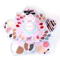 Produktbild: FantasyDay 40 Farben Multifunktions Exquisite Kosmetik Geschenkset Make-up Schmink Kit für Gesicht, Augen und Lippen - Makeup Paletten Schminkkoffer mit Lidschatten Palette, Lippenstift, Rouge, Puder