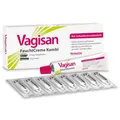 Produktbild: Vagisan FeuchtCreme Kombi: Hormonfreie Vaginalzäpfchen und Vaginalcreme bei Scheidentrockenheit