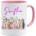 Produktbild: Swiftea Tasse | Geschenke für sie | Tasse Bücherregal Album Design | geburtst...