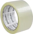 Produktbild: Nespoli Profi Packband transparent leise abrollend 50 mm x 66 m