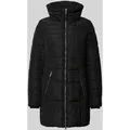 Produktbild: Soyaconcept Steppmantel mit abnehmbarer Kapuze Modell 'Nina' in Black, Größe S