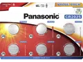 Produktbild: PANASONIC CR2025EL/6BP CR2025 Knopfzelle, Lithium Metall, 3 Volt, 165 mAh