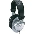 Produktbild: Roland RH-200S Studio Over Ear Kopfhörer Faltbar Schwenkbare Ohrmuscheln - Schwarz/Silber