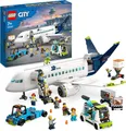 Produktbild: LEGO 60367 City Passagierflugzeug Spielzeug-Set, großes Flugzeug-Modell, Kinder