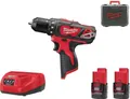 Produktbild: Milwaukee Akku-Bohrschrauber Promotion M12BDD-152C 2x 12 V / 1,5 Ah Li-Ion,