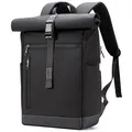 Produktbild: Inateck Laptoprucksack RollTop Rucksack 13L-17L mit 15 Zoll Laptopfach schwarz
