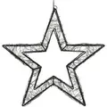 Produktbild: ECD Germany LED-Weihnachtsstern 38 cm 500 LEDs Extra-Warmweiß Metall