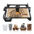 Produktbild: VEVOR Lasergravierer, 20 W Leistung, Laser Graviermaschine, 35x40 cm Arbeitsbereich, 10000 mm/min Bewegungsgeschwindigkeit, Komprimierter Punkt mit
