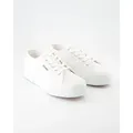 Produktbild: Superga 2740 Schnürschuh Obermaterial: Textil weiß 36 EU