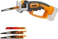 Produktbild: WORX WG894E.9 Säbelsäge 20V - ideal für Sägearbeit mit Holz/Stahl - Stichäge