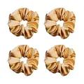 Produktbild: Haargummi aus Seide, 4 St¨¹ck Silk Skinnie Hair Bobbles Hair Crunchies 100% Pure Maulbeerseide 22 Momme