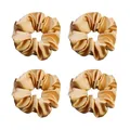 Produktbild: Haargummi aus Seide 4 St¨¹ck Silk Skinnie Hair Bobbles Hair Crunchies 100% Pu...