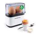 Produktbild: GOURMETmaxx Eierkocher kompakt für 2 Eier, 250 W, 250 W, für perfekte Frühstückseier, mit Messbecher & Ei-Pick