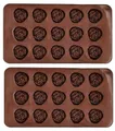Produktbild: Birkmann Pralinenform CHOCOLATERIE, 2er Set, Braun, Silikon, Rose, (2-tlg), BPA-frei