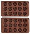 Produktbild: Birkmann CHOCOLATERIE Pralinenformen 2er Set Eiswürfelform Silikon 11,5 x 21 cm
