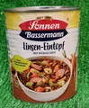 Produktbild: (4,36€/l) Sonnen Bassermann Linsen Eintopf mit Würstchen 800g Dose Linsensuppe