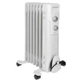 Produktbild: Clatronic Ölradiator RA 3735 weiß, 7 Rippen, 1500 Watt, NEU