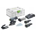 Produktbild: Festool DTSC 400 3,0 I-Plus Deltaschleifer 18 V + 2x Akku 3,0 Ah + Lader 577508